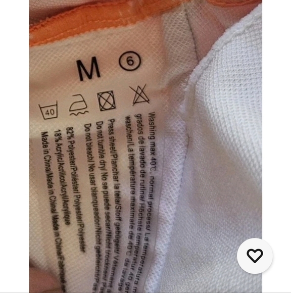 Swim Wear Orange One Piece Swimsuit Flattering Fit Halter Top Padded Wmn's Sz M - Picture 3 of 4